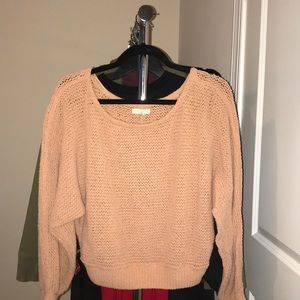 Pacsun Coral Orange Sweater